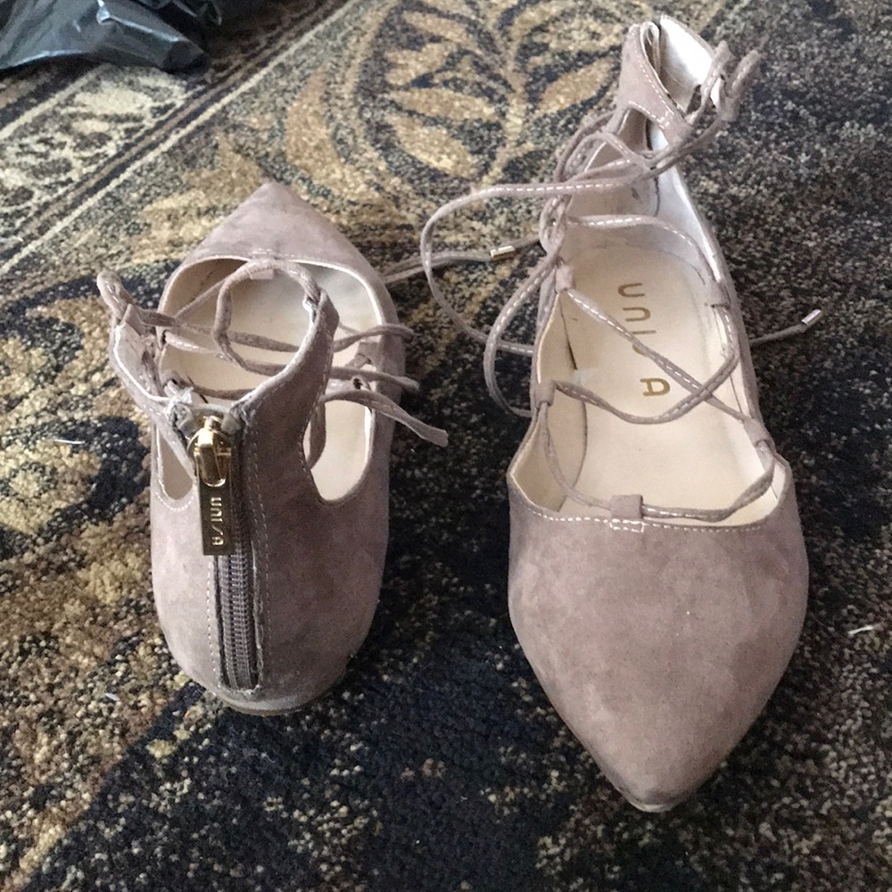 Lace Up Flats